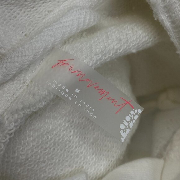 NEW FREE PEOPLE Women’s Studio Tunic Hoodie – Ivory – Size M - Picture 3 of 9